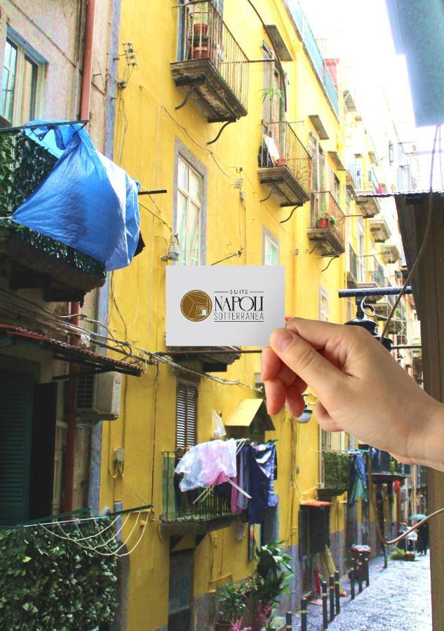 Suite Napoli Sotterranea Con Vasca Idromassaggio Exterior photo